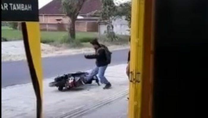 Pemuda Geram! Merusak Motor Matic Karena Impian Trail Tak Terwujud, Begini Faktanya