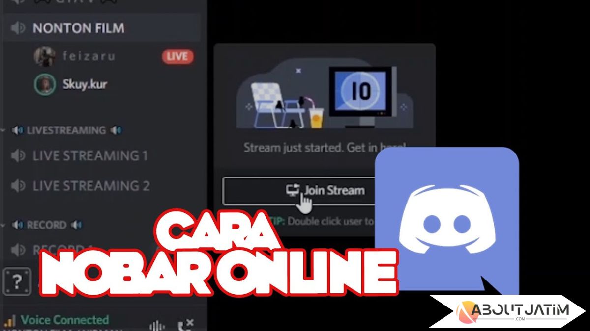 Cara Nonton Bareng di Discord
