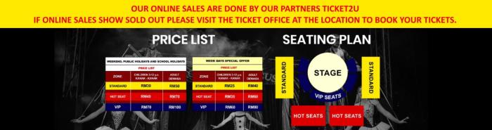 Harga tiket sirkus the great 50 show surabaya