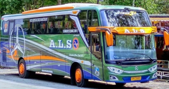 Harga tiket bus als tangerang medan
