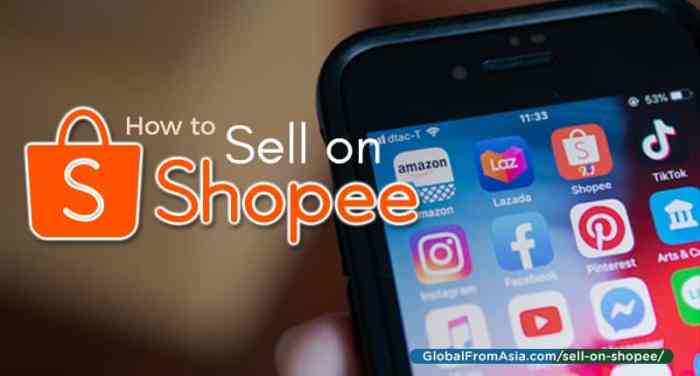 Cara jualan di shopee tanpa modal