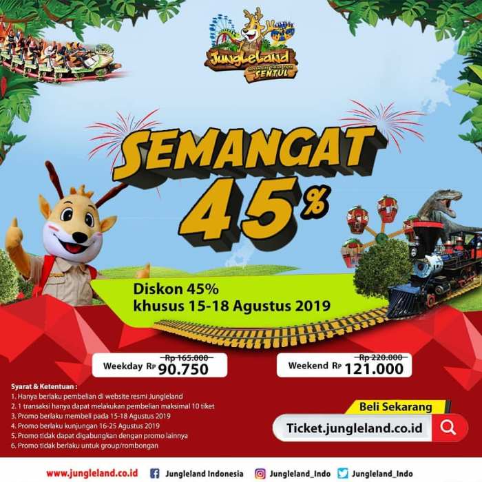 Jungle tiket waterpark bogor agustus