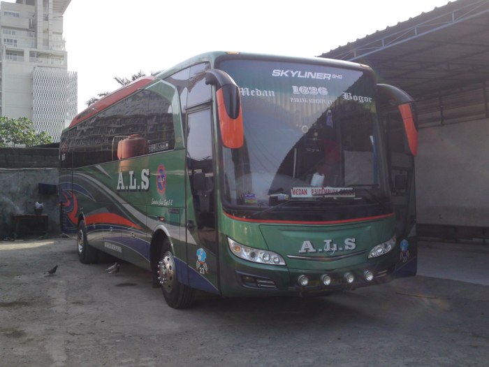 Harga tiket bus als bogor medan