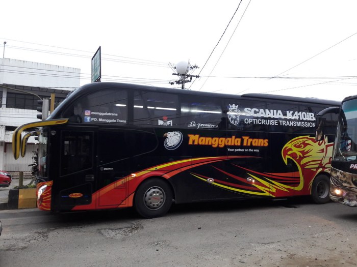 Harga tiket bus primadona double decker