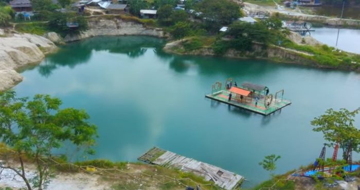 Biru telaga cisoka tiket tipsnya rute tangerang sangat sore pagi menyambangi disarankan
