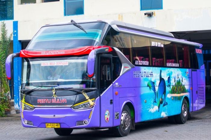 Harga tiket bus restu mulya blitar bali