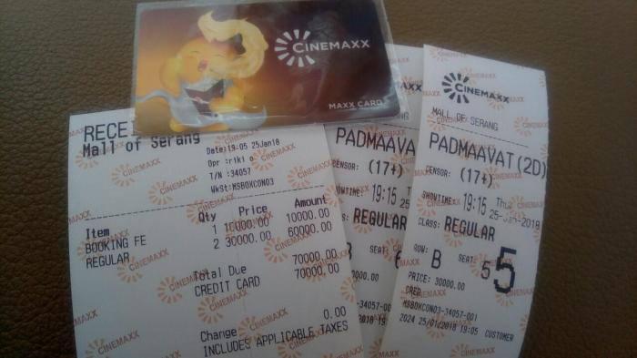 Cinemaxx tiket mei