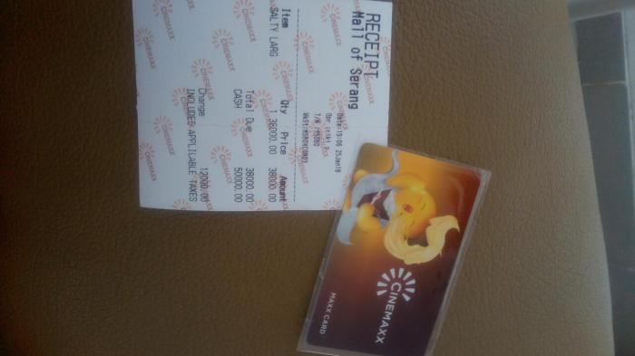 Harga tiket cinemaxx mall of serang
