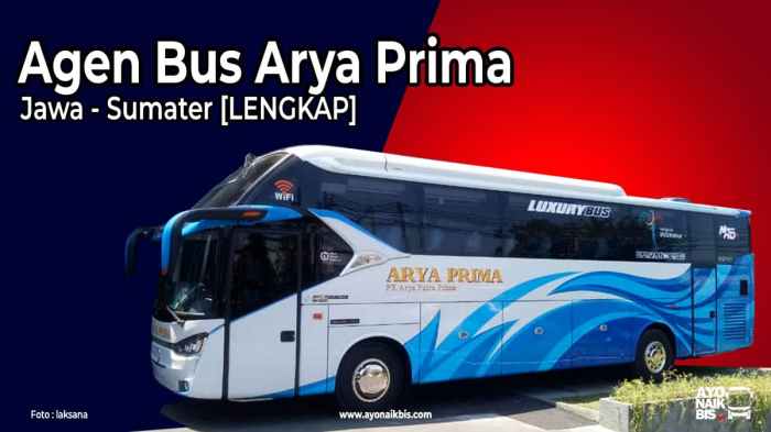 Harga tiket bus arya prima baturaja