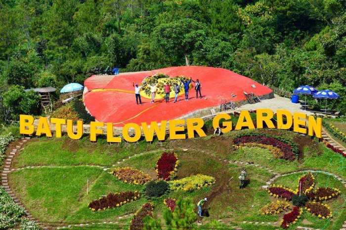 Harga tiket batu flower garden salju