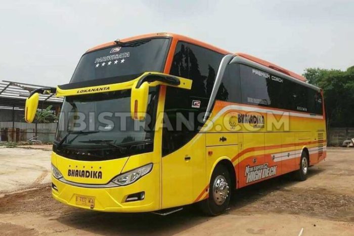 Harga tiket bus bhaladika