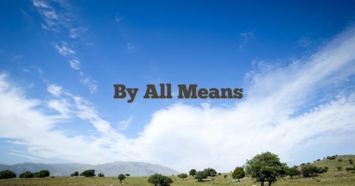 Means