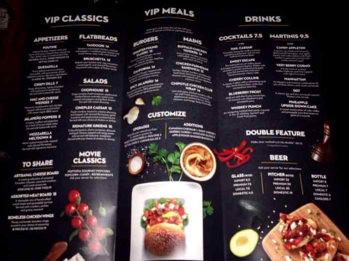 Cineplex tickets movie