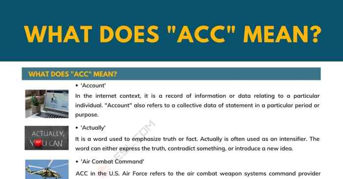 Acc itu apa
