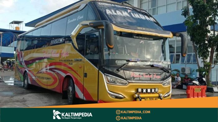 Harga tiket bus balikpapan banjarmasin