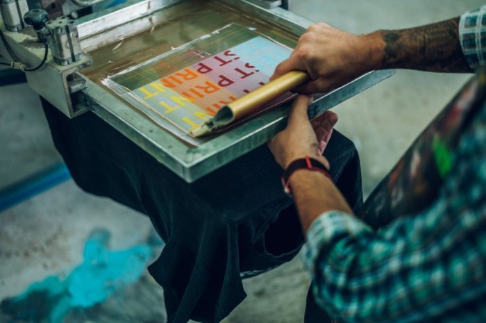 Screen business print start printing minimal started investment training equipment