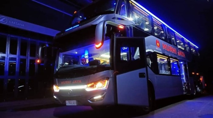 Harga tiket bus murni jaya jakarta wonosari