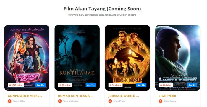 Harga tiket golden theater tulungagung