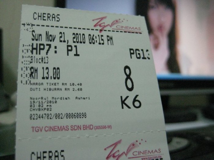 Hoyts cinema lux ticket tickets luxury much review fantastic four
