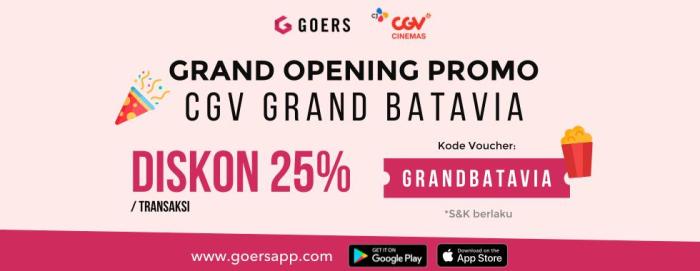 Harga tiket cgv batavia