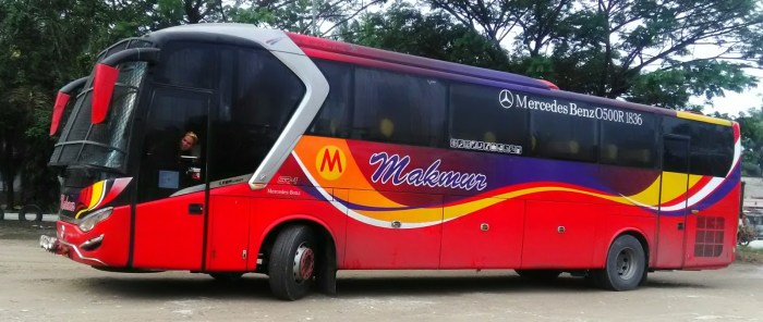 Harga tiket bus makmur medan pekanbaru