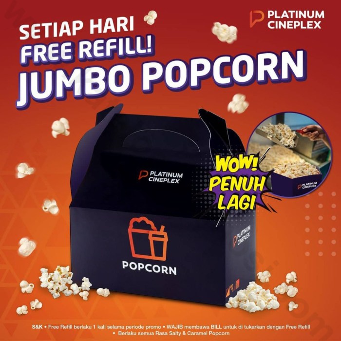 Harga tiket bioskop platinum cineplex sidoarjo