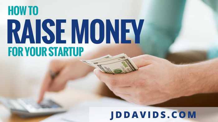 Startups raise ways money