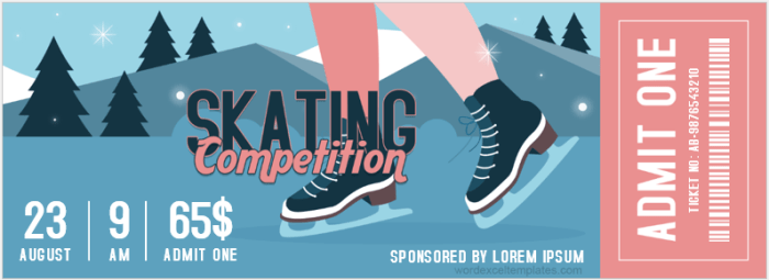 Harga tiket ice skating bxc