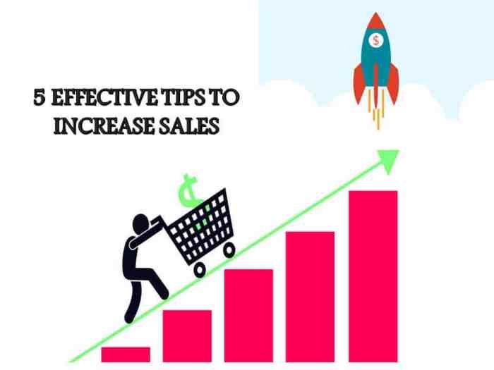 Sales increase tips effective