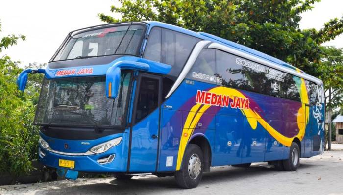 Harga tiket bus medan jaya jakarta medan