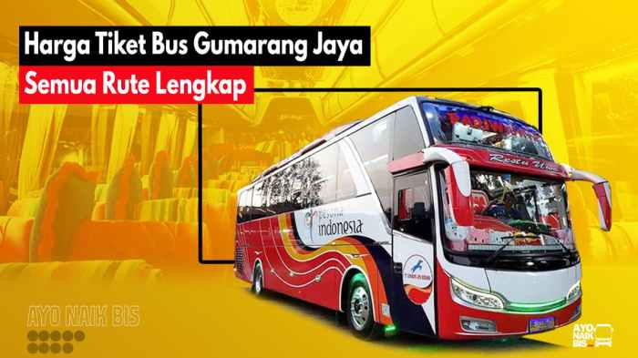 Harga tiket gumarang jaya