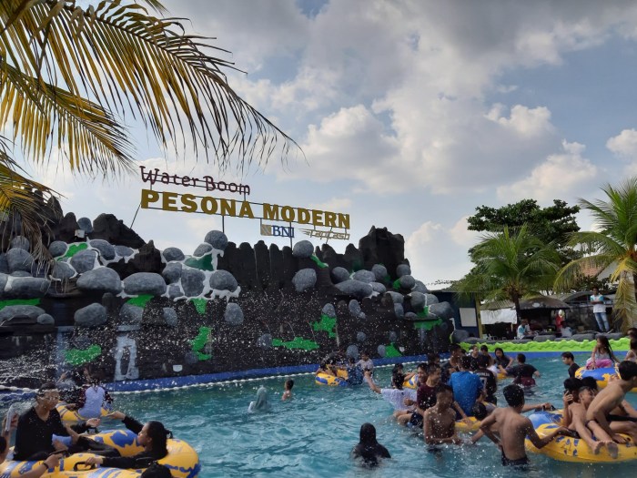 Pesona waterboom wahana banjarmasin pribadi
