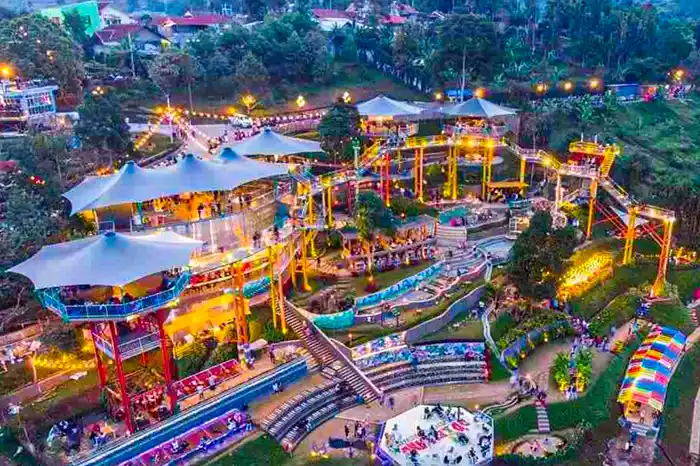 Punclut wisata kawasan tempat nongkrong ngehits bermain pacitan seru mempunyai instagramable wahana sumber taman bookingtogo