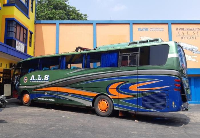 Harga tiket bus als bekasi medan