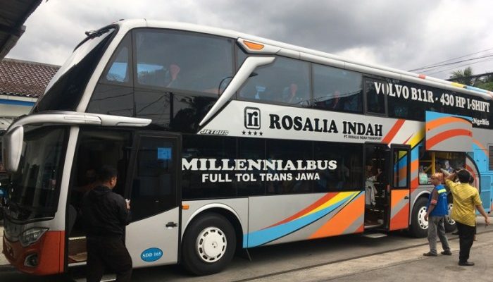 Harga Tiket Bus Double Decker Rosalia Indah, Nyaman dan Mewah