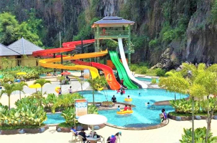 Nirwana pesona waterpark soreang berkonsep