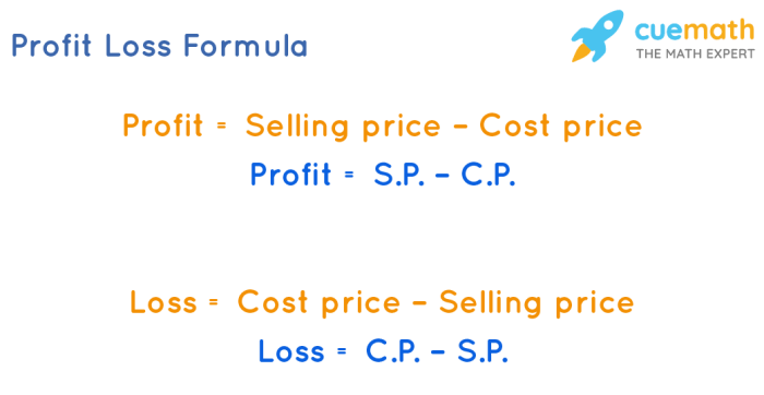 Profit loss accounting calculate income example statement negative method numbers shown showing another sign examples