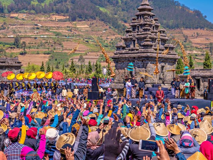 Tiket masuk wisata dieng