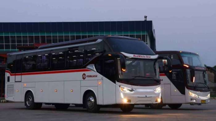 Primajasa bekasi bus singaparna jadwal tarif ulasan pertanyaan informasi jawaban