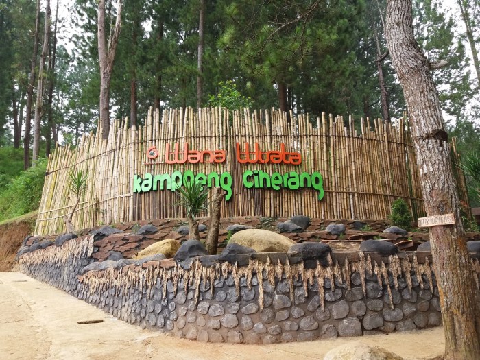 Harga tiket masuk kampung ciherang sumedang