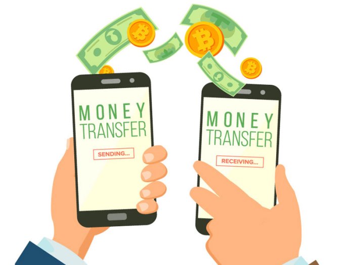 Cara transfer uang ke orang yang tidak punya rekening