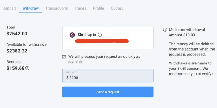 Cara mencairkan uang dari olymp trade
