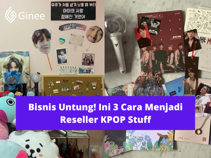 Cara bisnis kpop stuff
