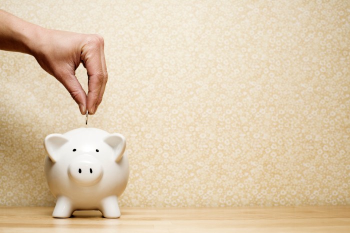 Savings bank piggy cash sitting invest ways
