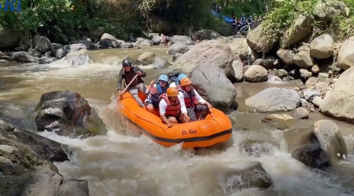 Rafting kaliwatu malang wisata spot menantang dicoba patut