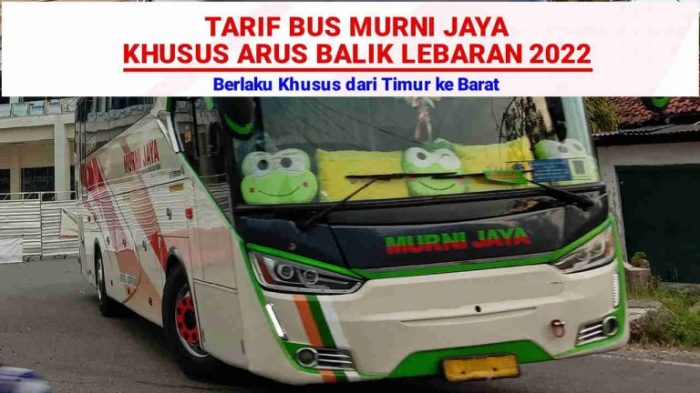 Harga tiket bus harapan jaya lebaran 2018