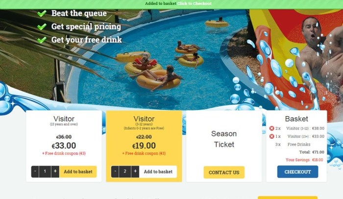 Tickets waterpark buy waterworld water prices