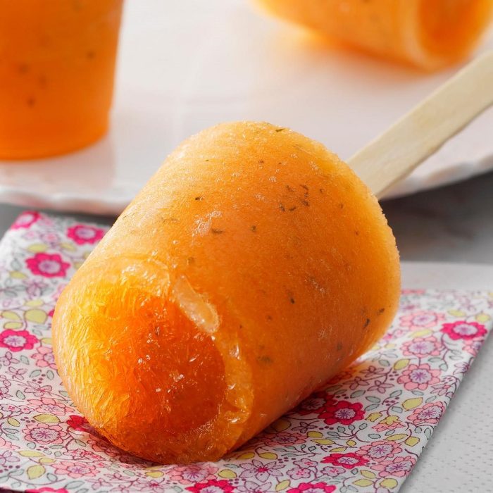 Cantaloupe sorbet sweet summer things maker ice cream without