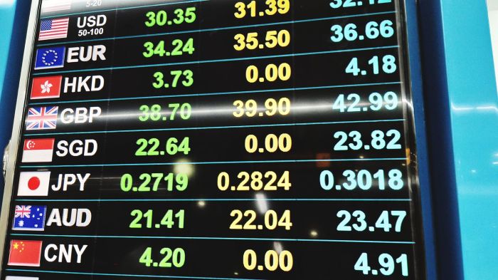 Calculate calculating currencies manually