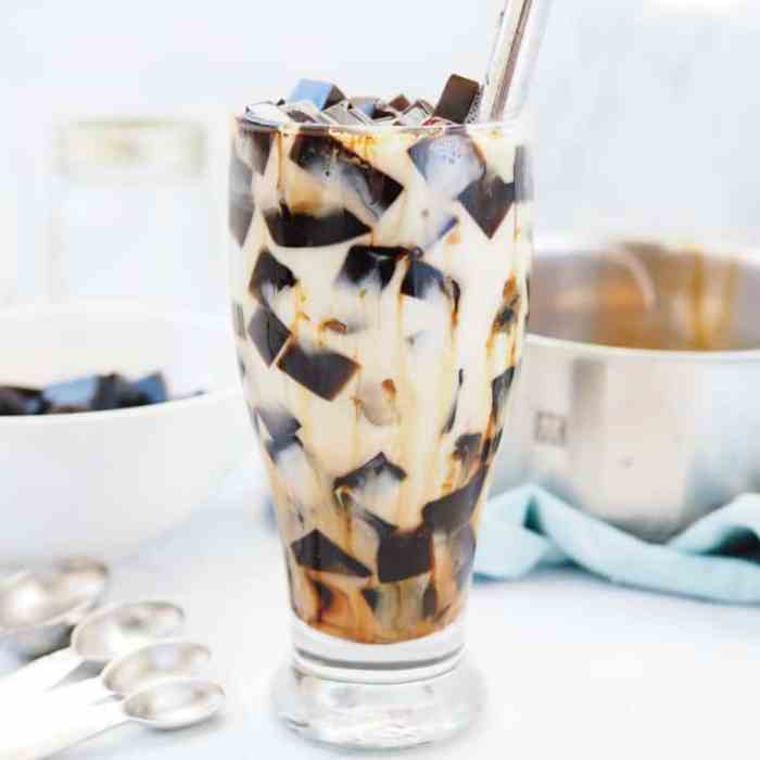 Cara membuat es cappucino cincau untuk jualan